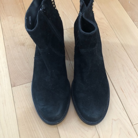 Hibou Suede studded booties - Picture 3 of 7